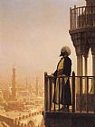 Jean-Leon Gerome The Muezzin painting